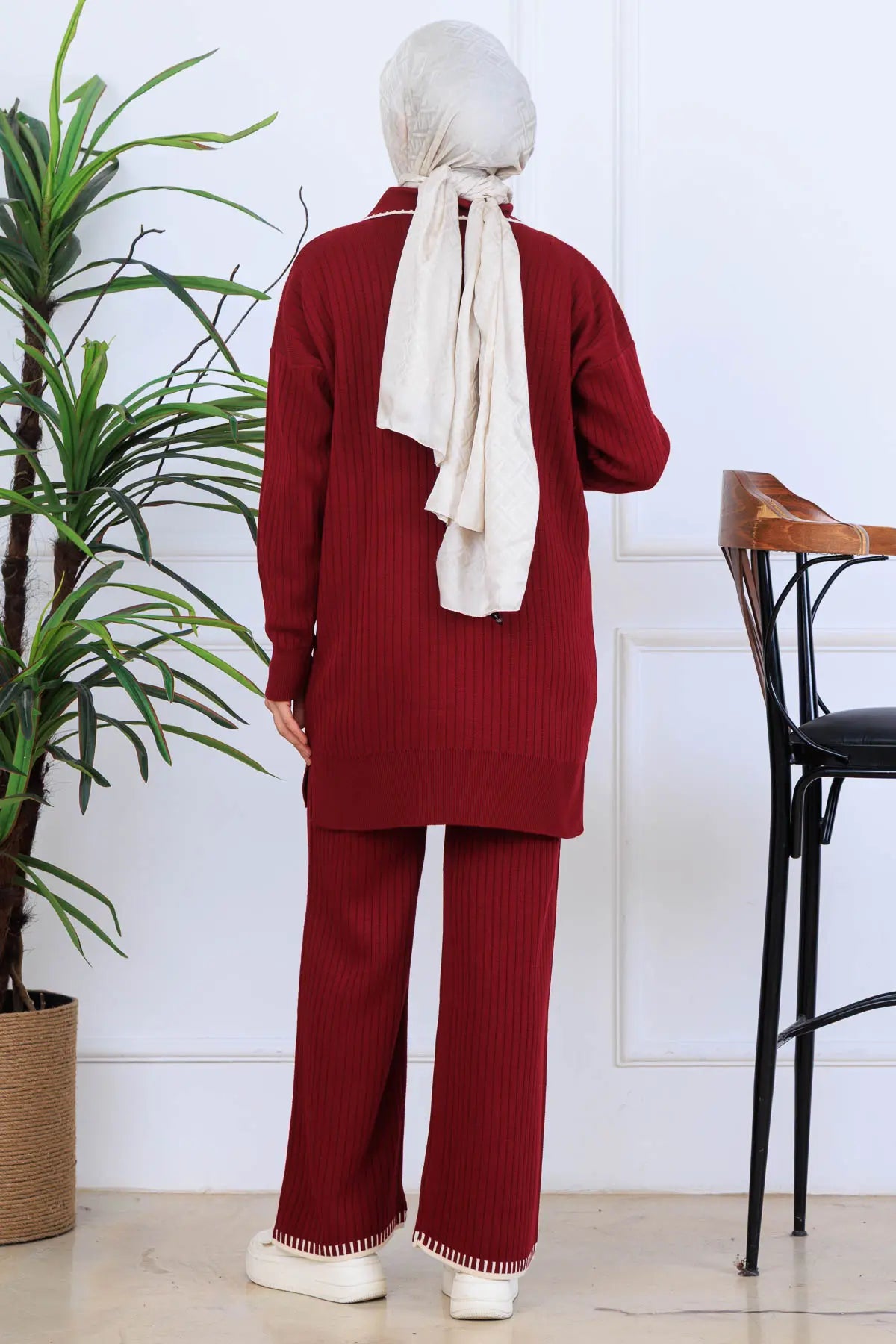 Ribbon Detail Knitwear Set, view 4