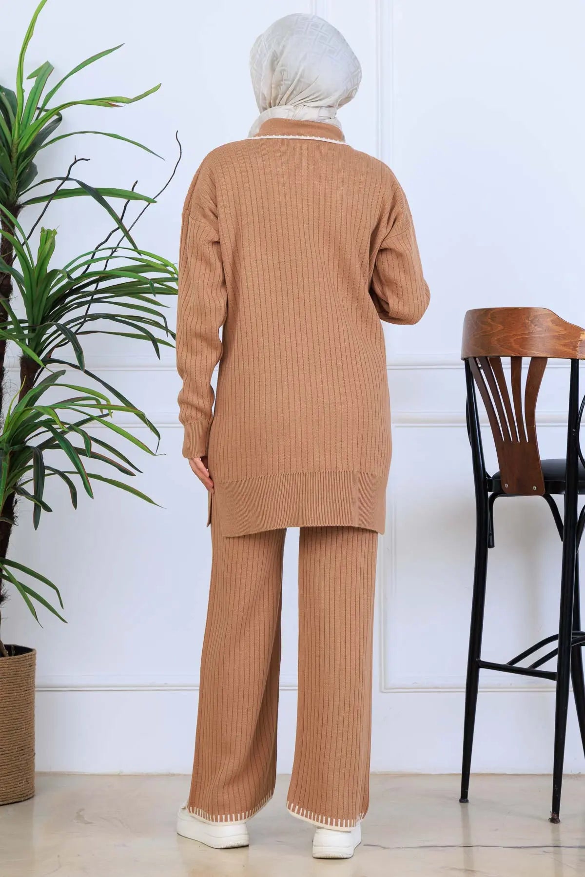 Ribbon Detail Knitwear Set, view 5
