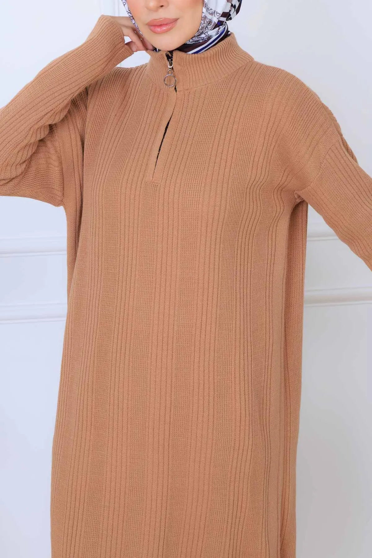 Ribbed Knit Dress, view 2