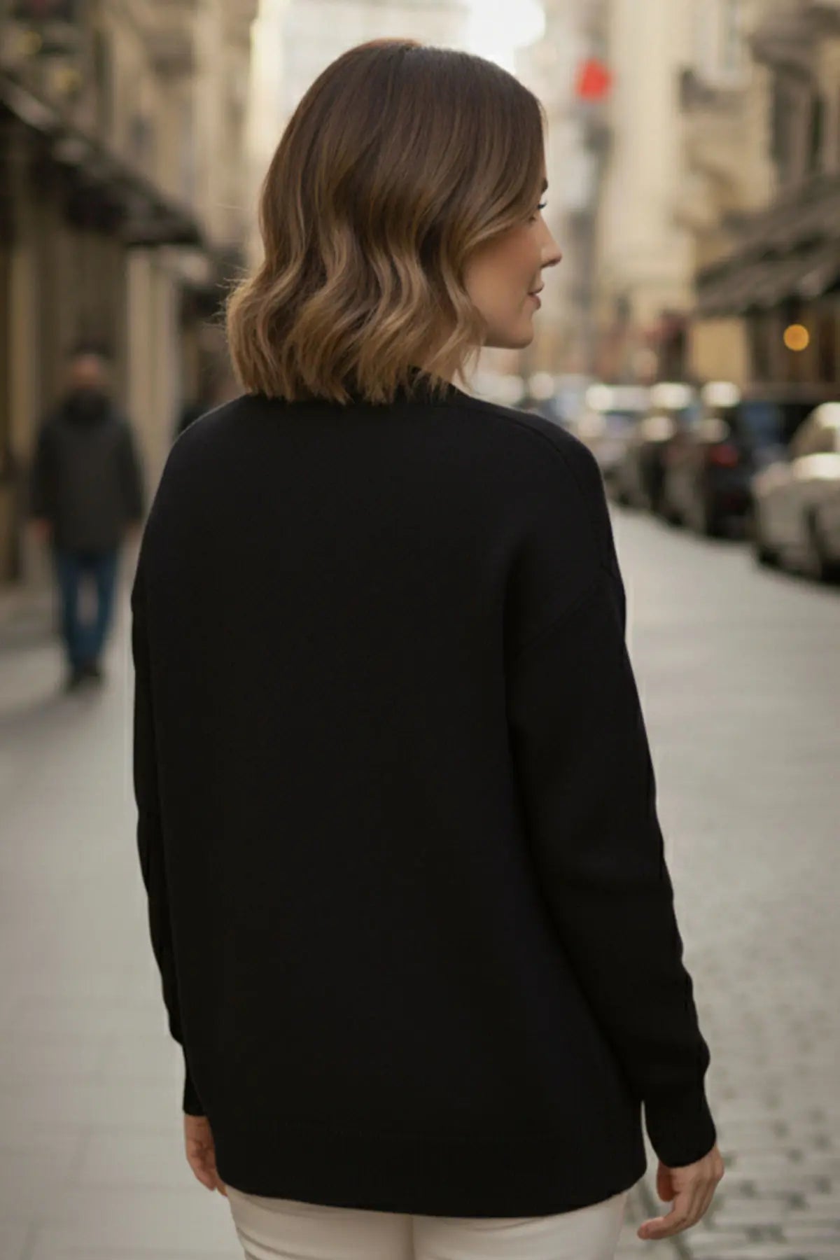 Pearl Detailed Knit Cardigan, view 3