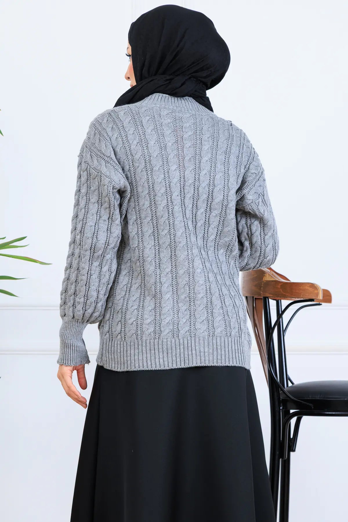 Hair Knit Short Knitwear Cardigan, view 4