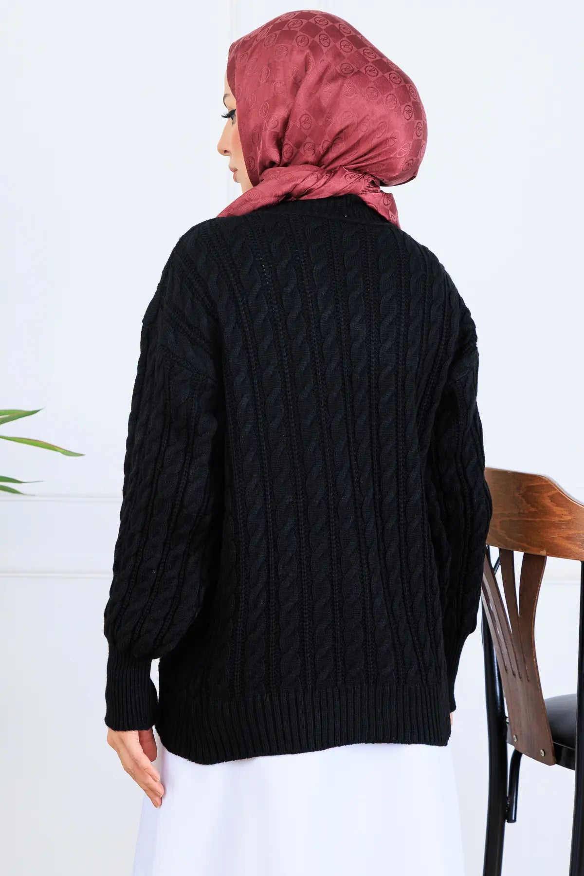 Hair Knit Short Knitwear Cardigan, view 4