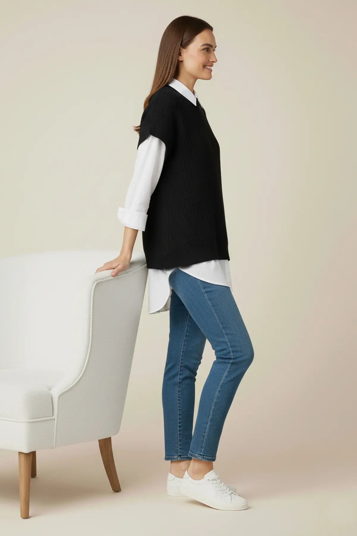Hair Knit Sweater, view 3