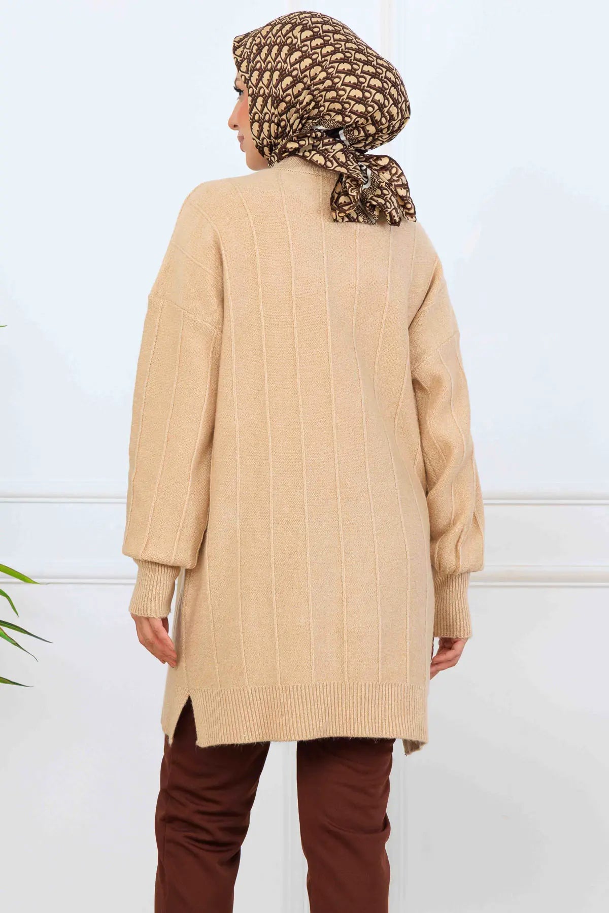 Patterned Knit Tunic, view 4