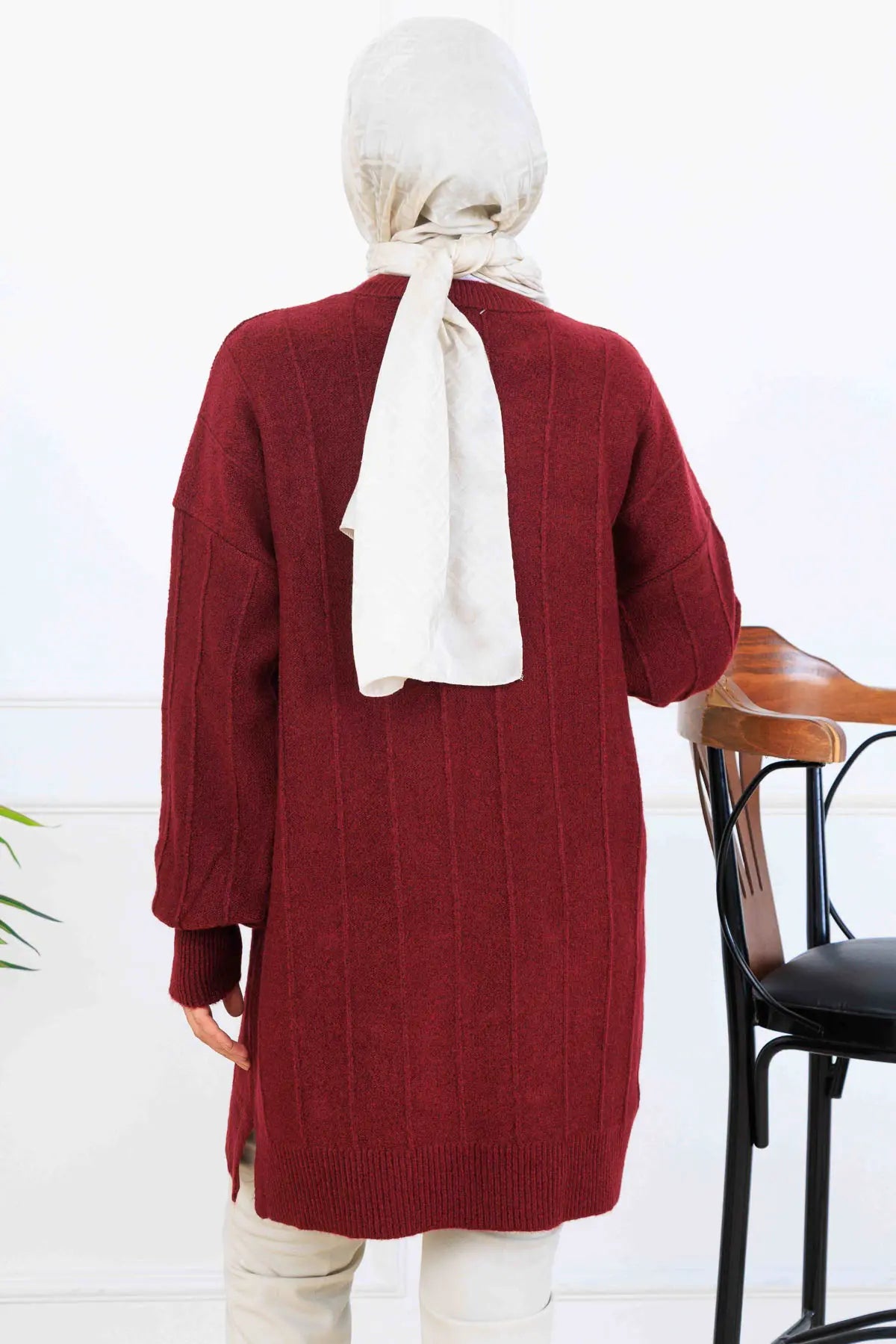 Patterned Knit Tunic, view 4