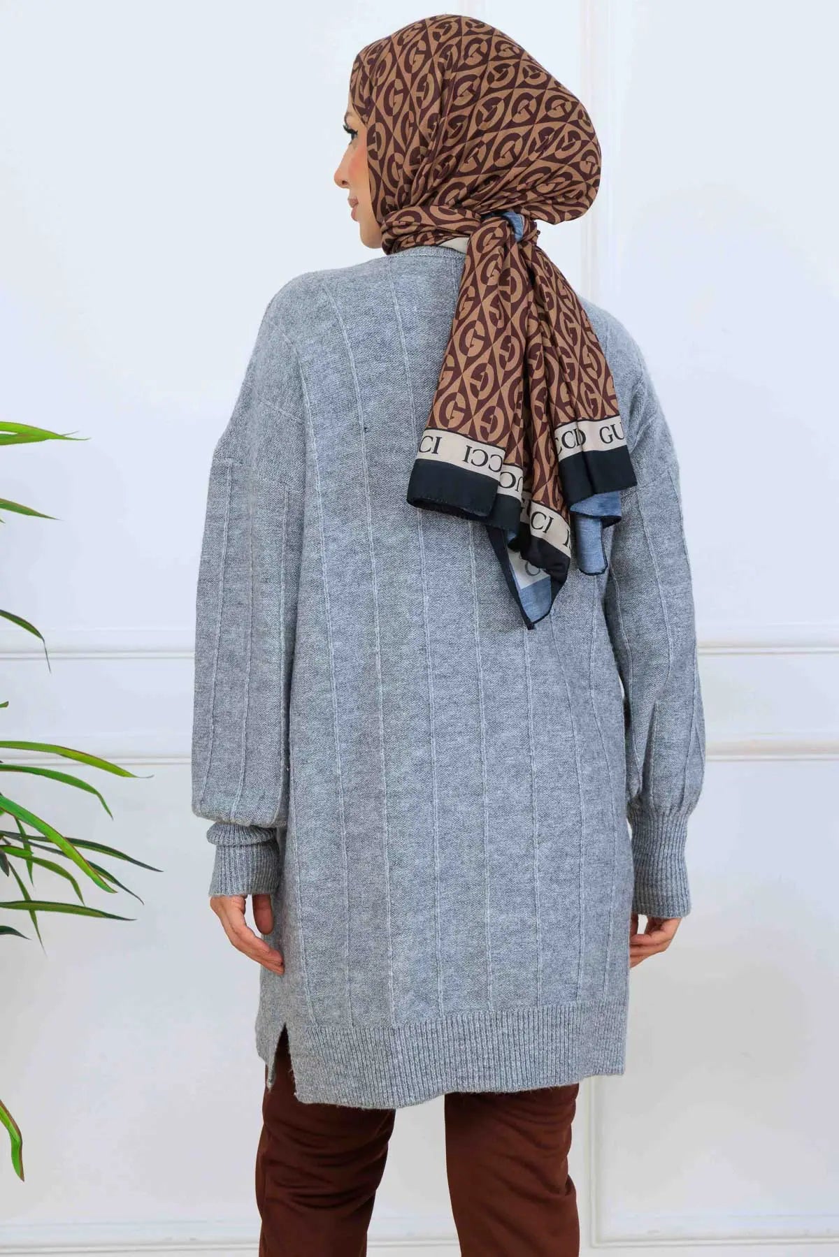 Patterned Knit Tunic, view 4