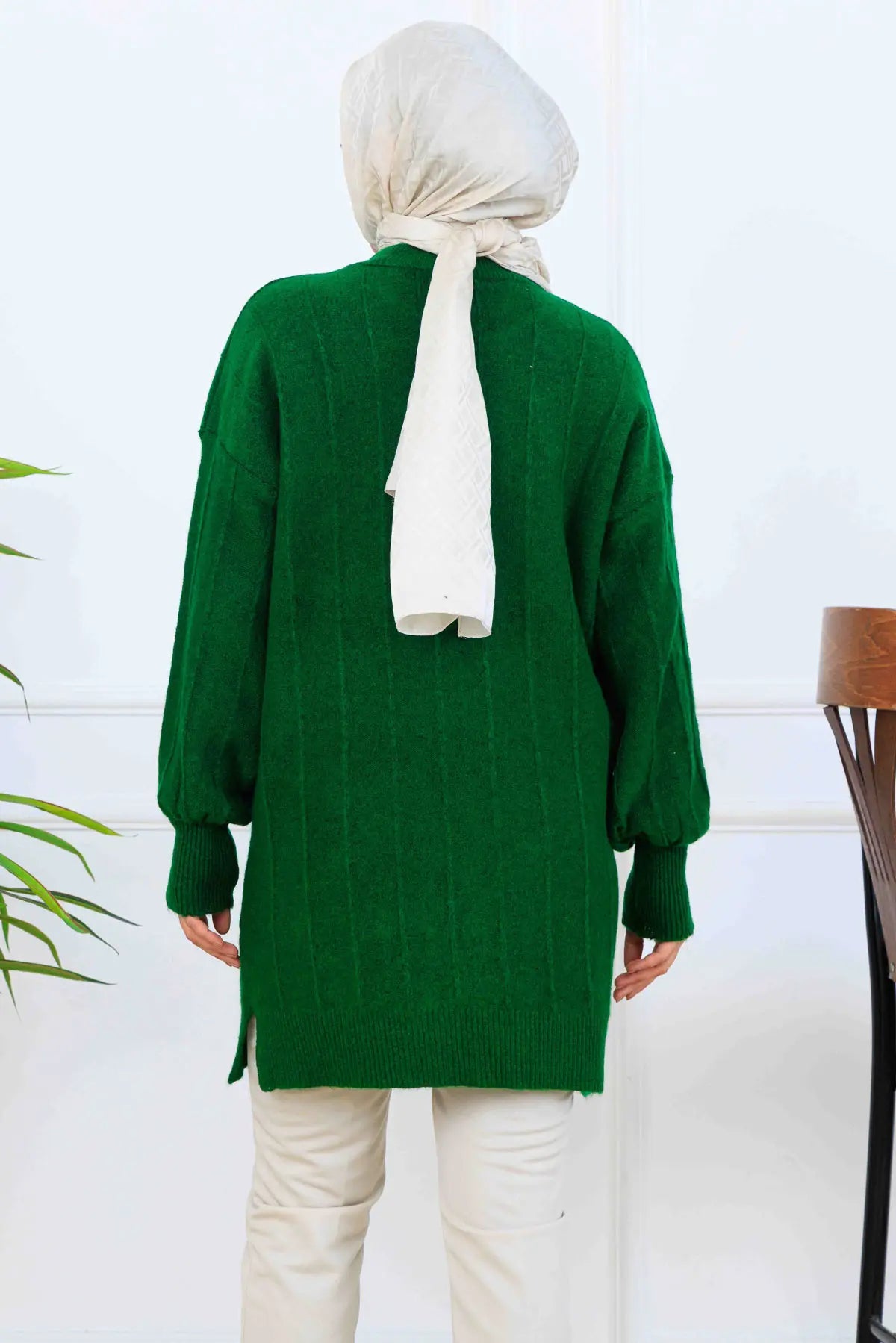 Patterned Knit Tunic, view 4