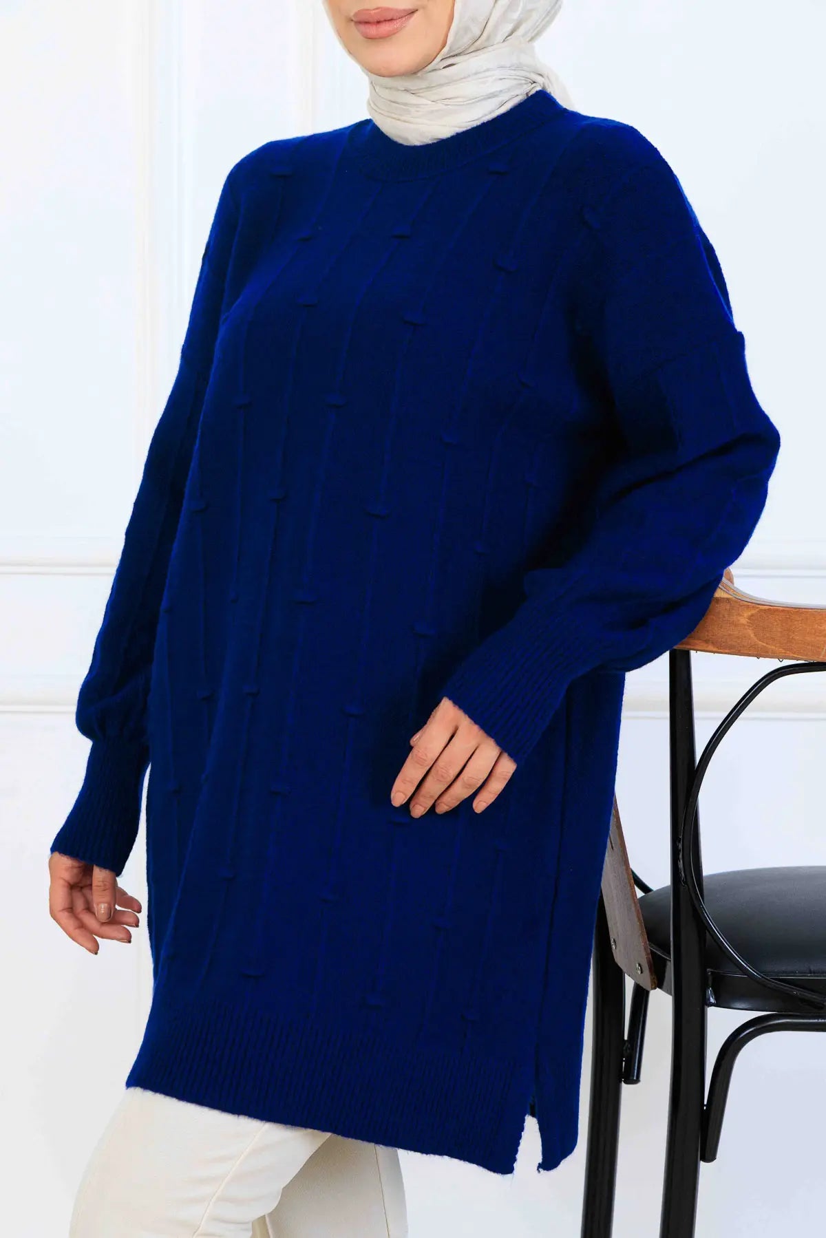 Patterned Knit Tunic, view 2