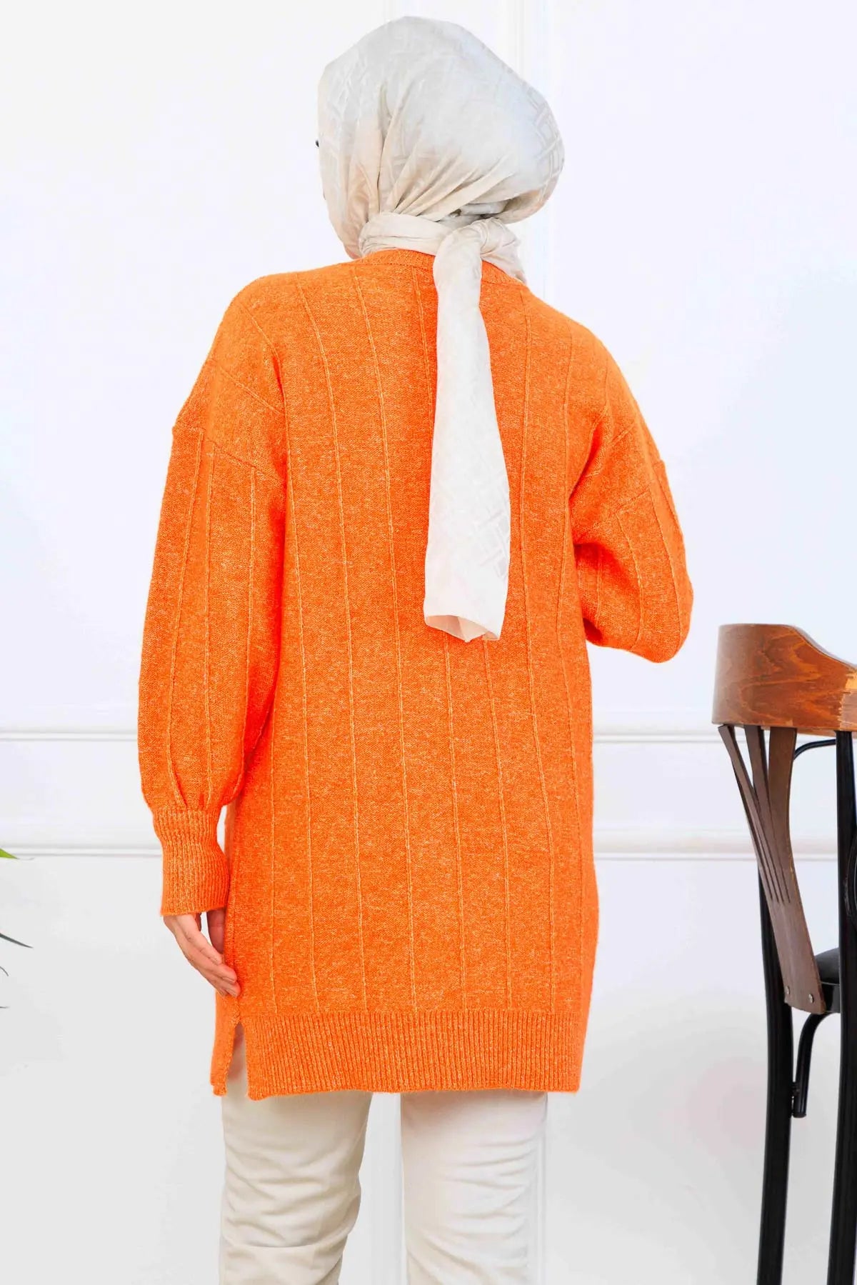Patterned Knit Tunic, view 4