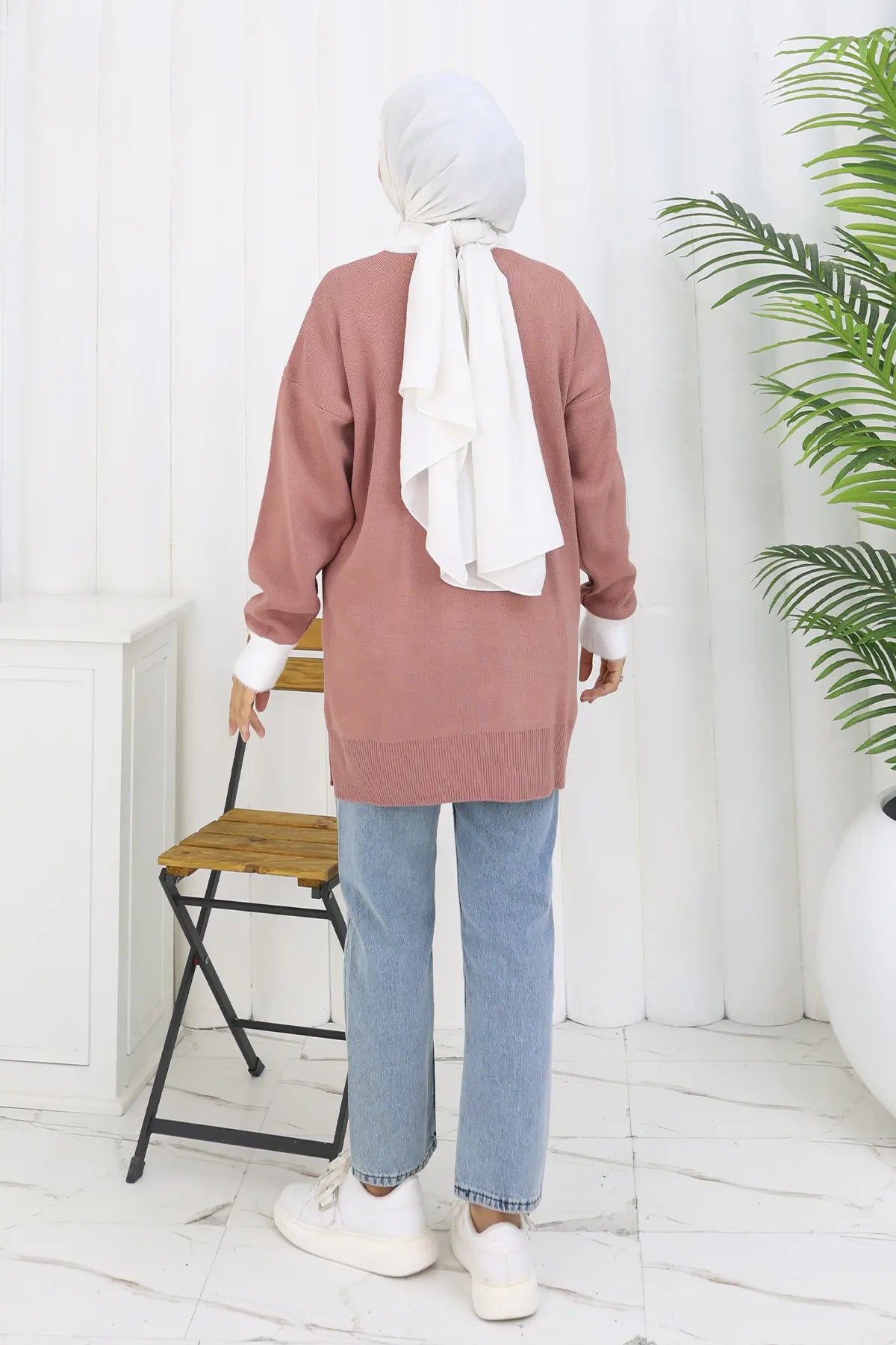 Patterned Knit Tunic, view 5