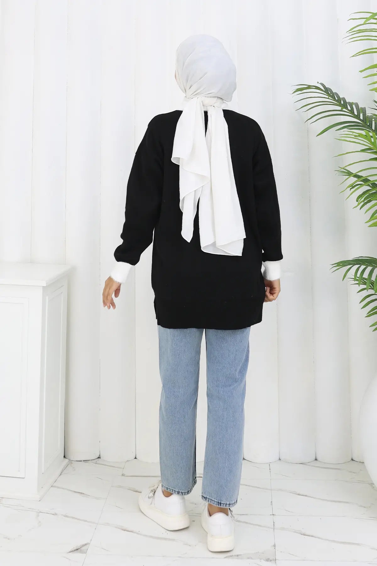 Patterned Knit Tunic, view 4
