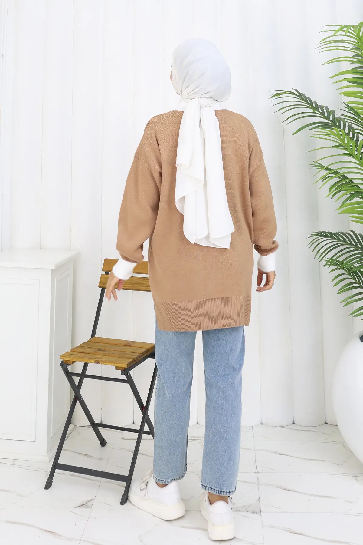 Patterned Knit Tunic, view 5