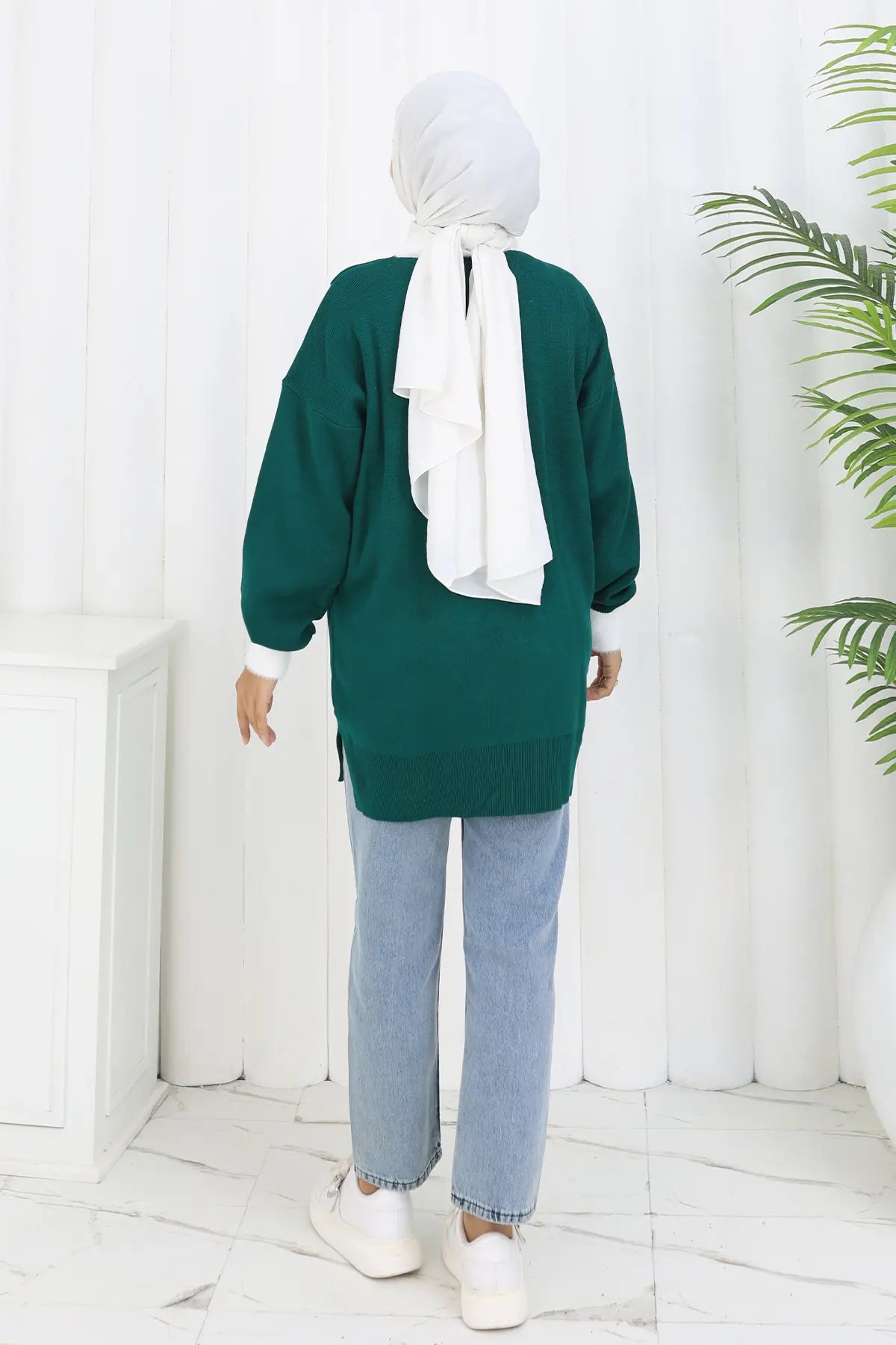 Patterned Knit Tunic, view 4