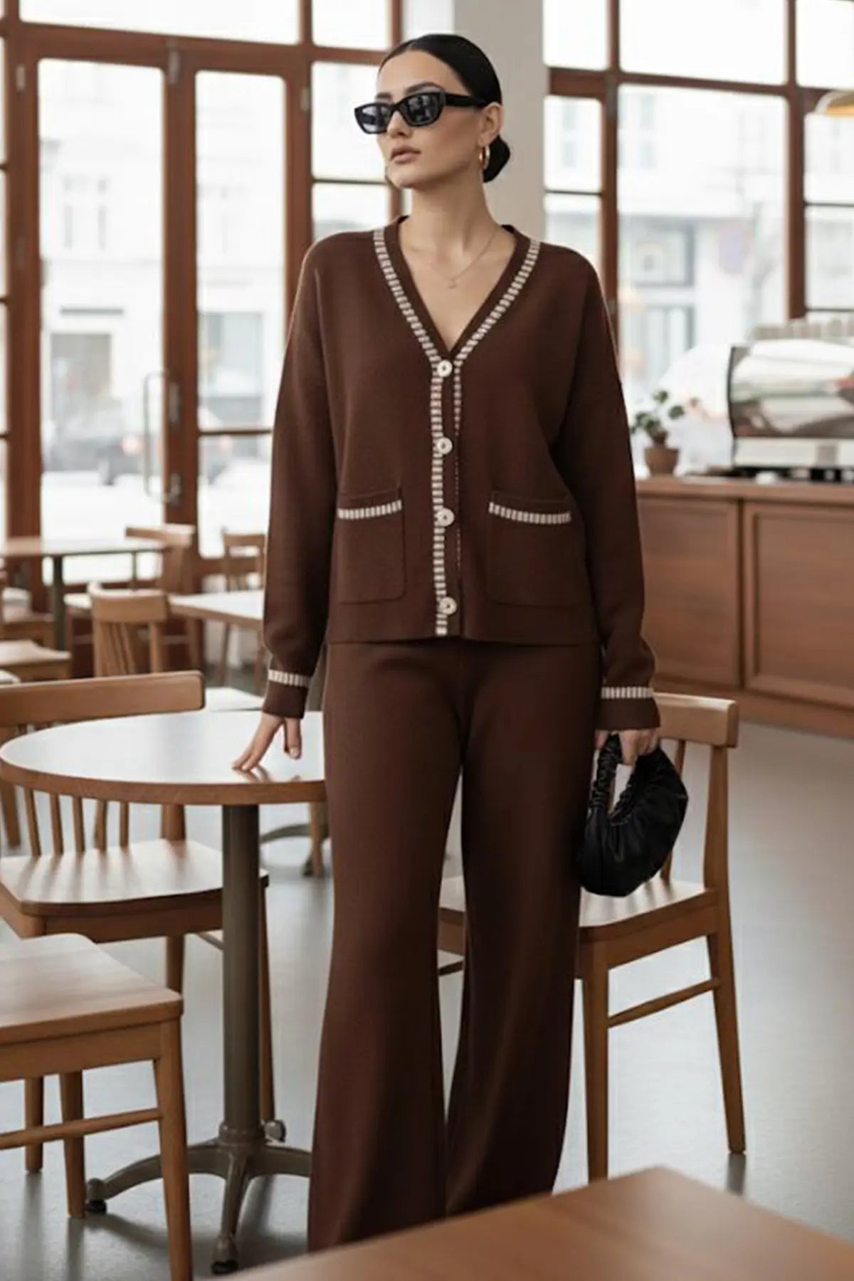Striped Jacket Co-ord Set, view 2