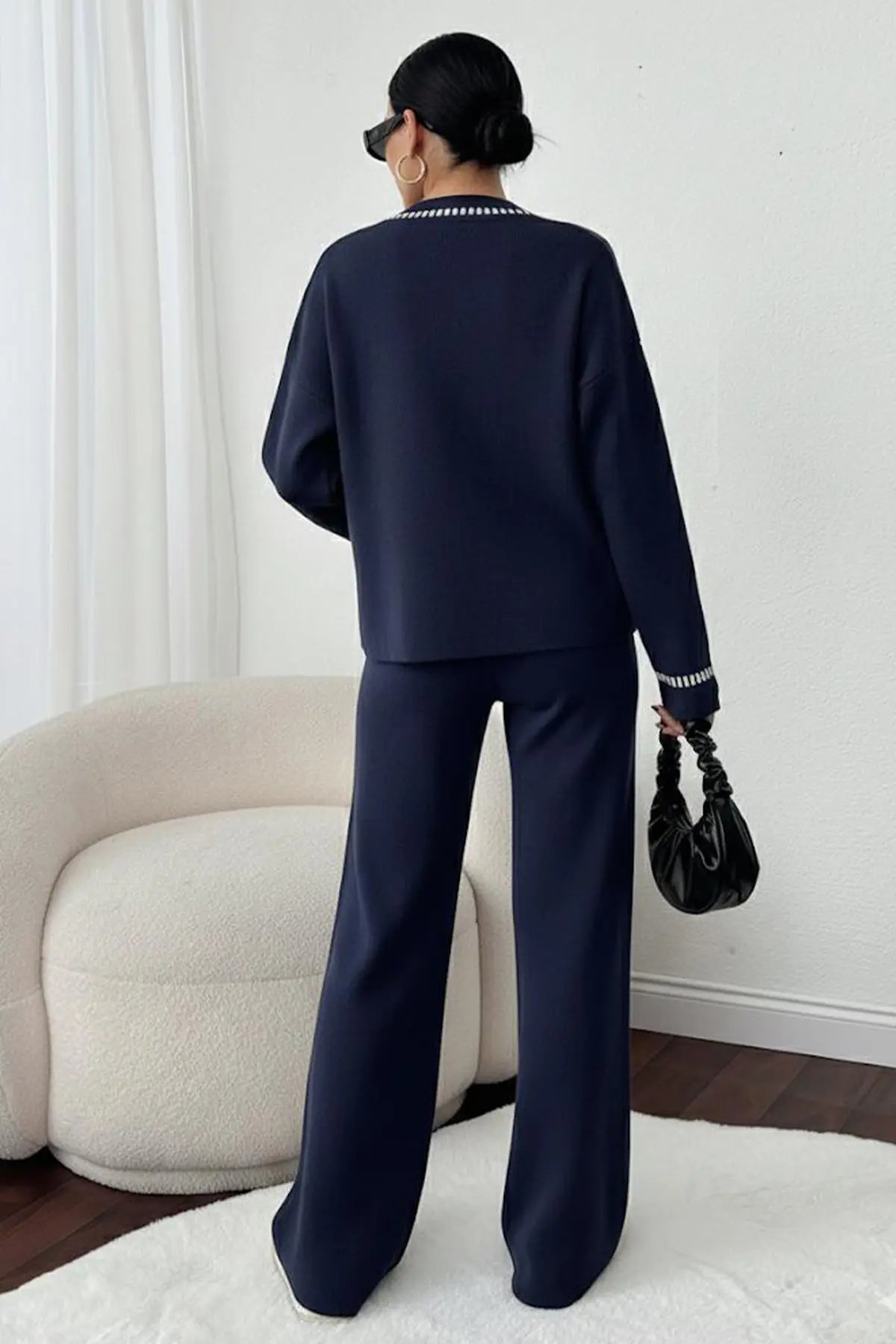 Striped Jacket Co-ord Set, view 5