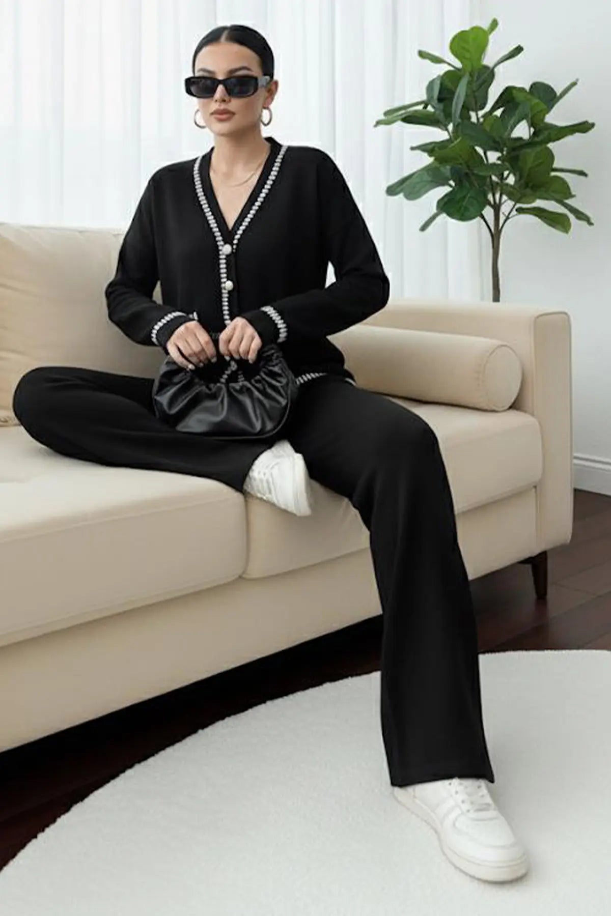 Striped Jacket Co-ord Set, view 5
