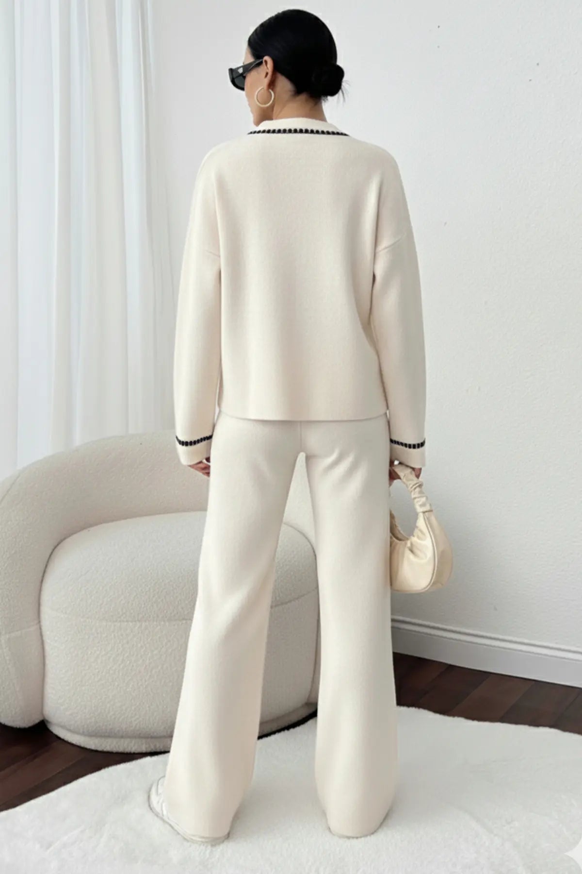 Striped Jacket Co-ord Set, view 4