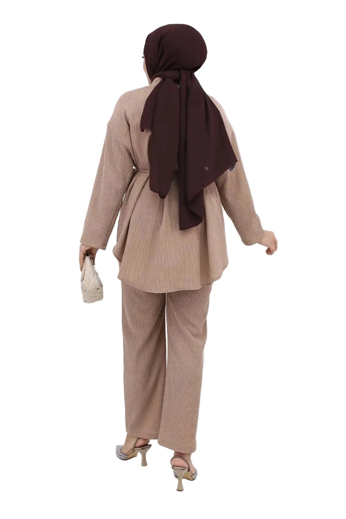 Belted Lightweight Co-ord Set, view 6