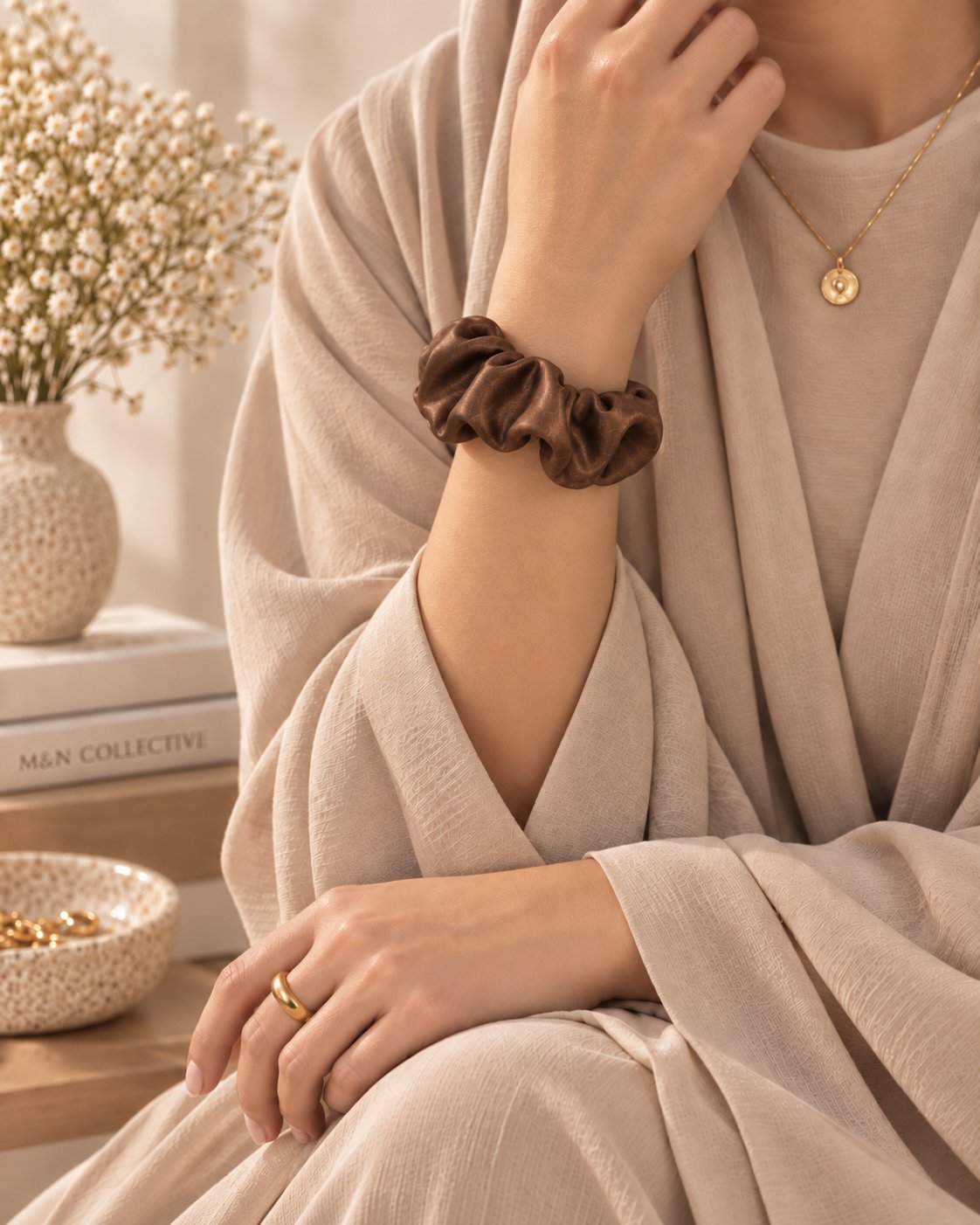 The Satin Scrunchie Edit — 5 Pack., view 2