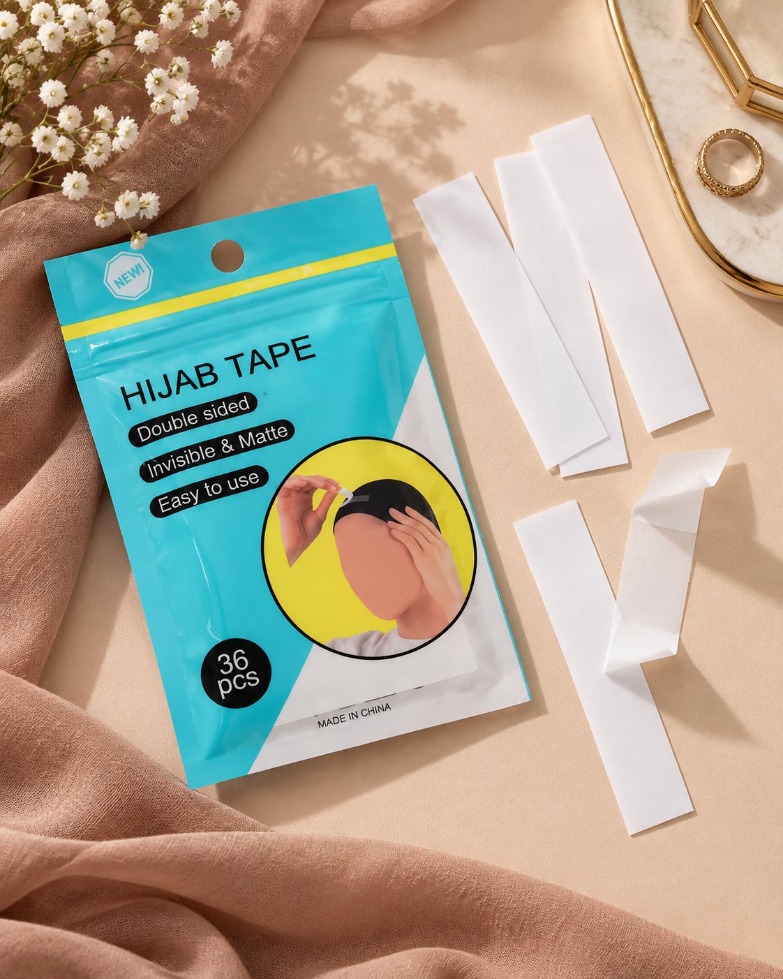 Hijab & Fashion Tape (36 Strips), view 3