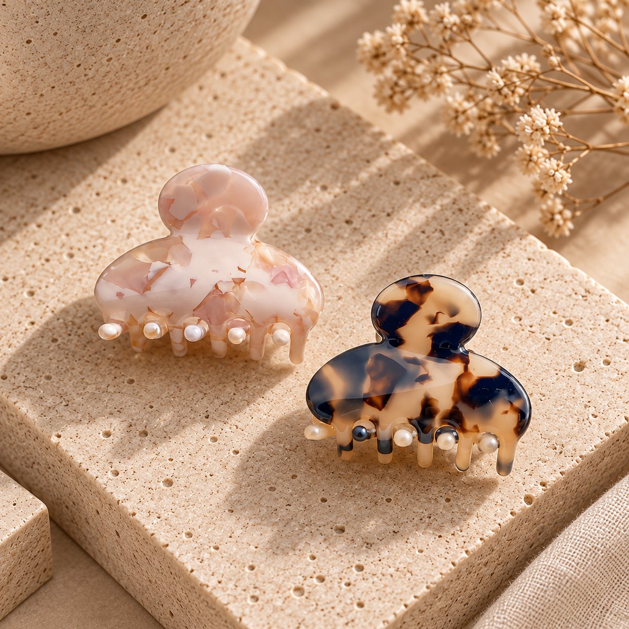 The Petite Hair Clip Duo (2-Pack)-Multiple Variants, view 3