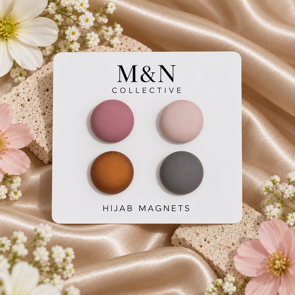 NEW Hijab Magnet Sets (4-pack) in 4 variants, view 2