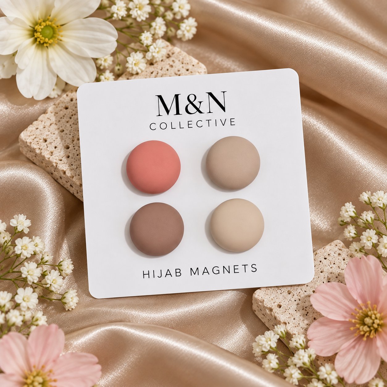 NEW Hijab Magnet Sets (4-pack) in 4 variants, view 3