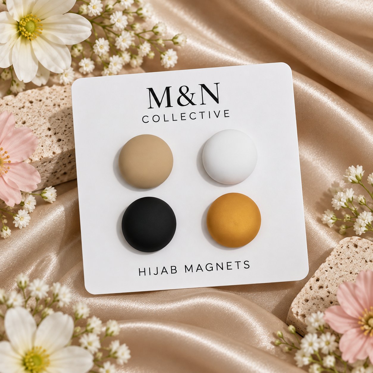 NEW Hijab Magnet Sets (4-pack) in 4 variants, view 4