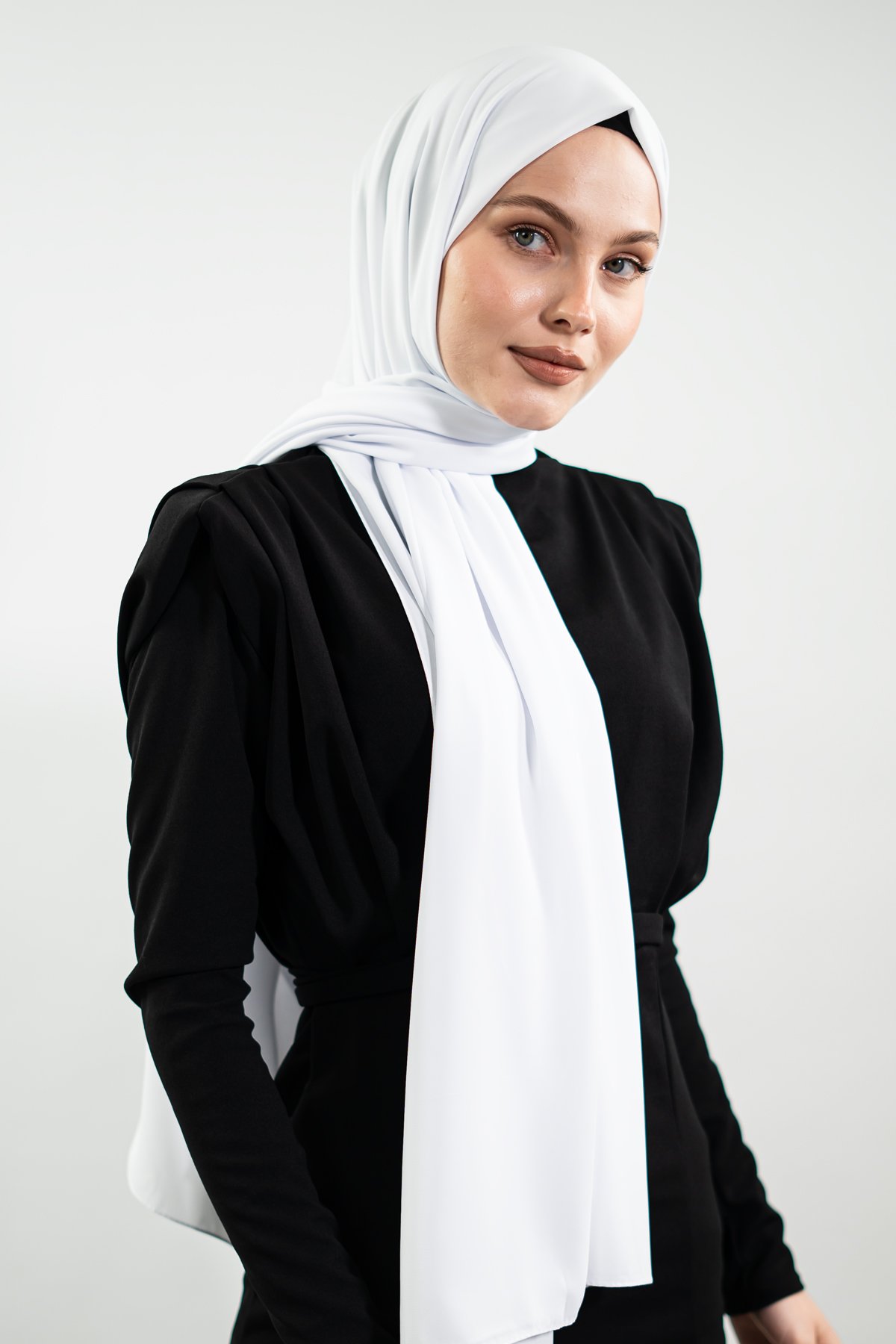 Turkish Premium Medina Silk Scarf, view 3
