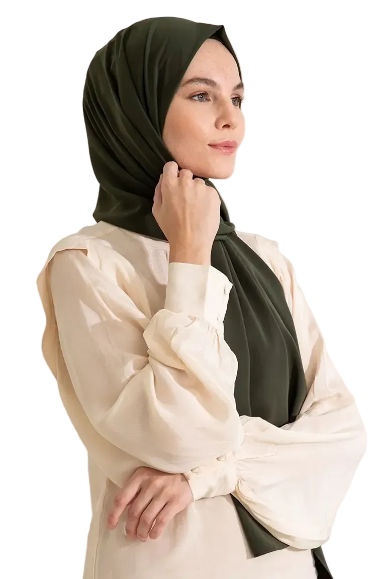 Premium Turkish Medina Silk Hijab, view 2