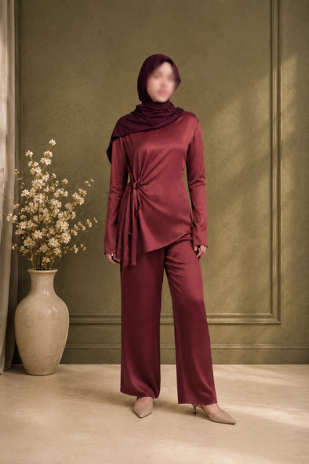 Hibiscus Tunic by Mardiyyah