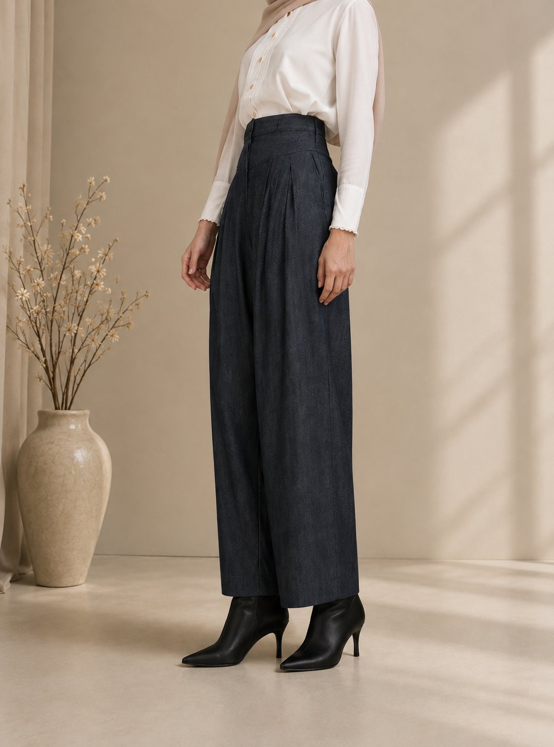 Denim Pants, view 3