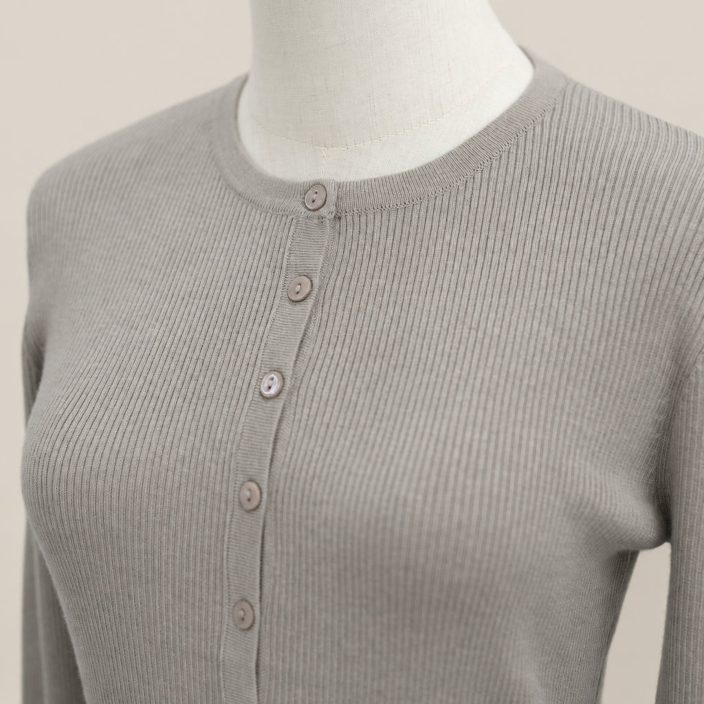 Nerissa Button-Front Knit Co-Ord Set, view 4