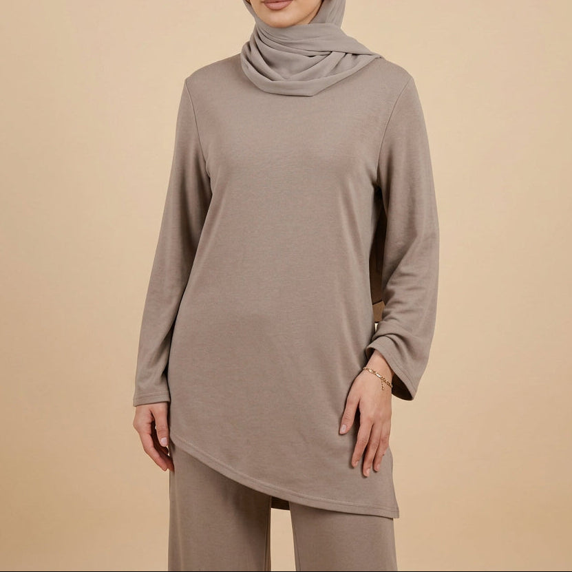 Veyra Cotton Asymmetric Co-Ord Set, view 6