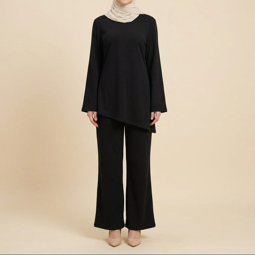 Veyra Cotton Asymmetric Co-Ord Set, view 8