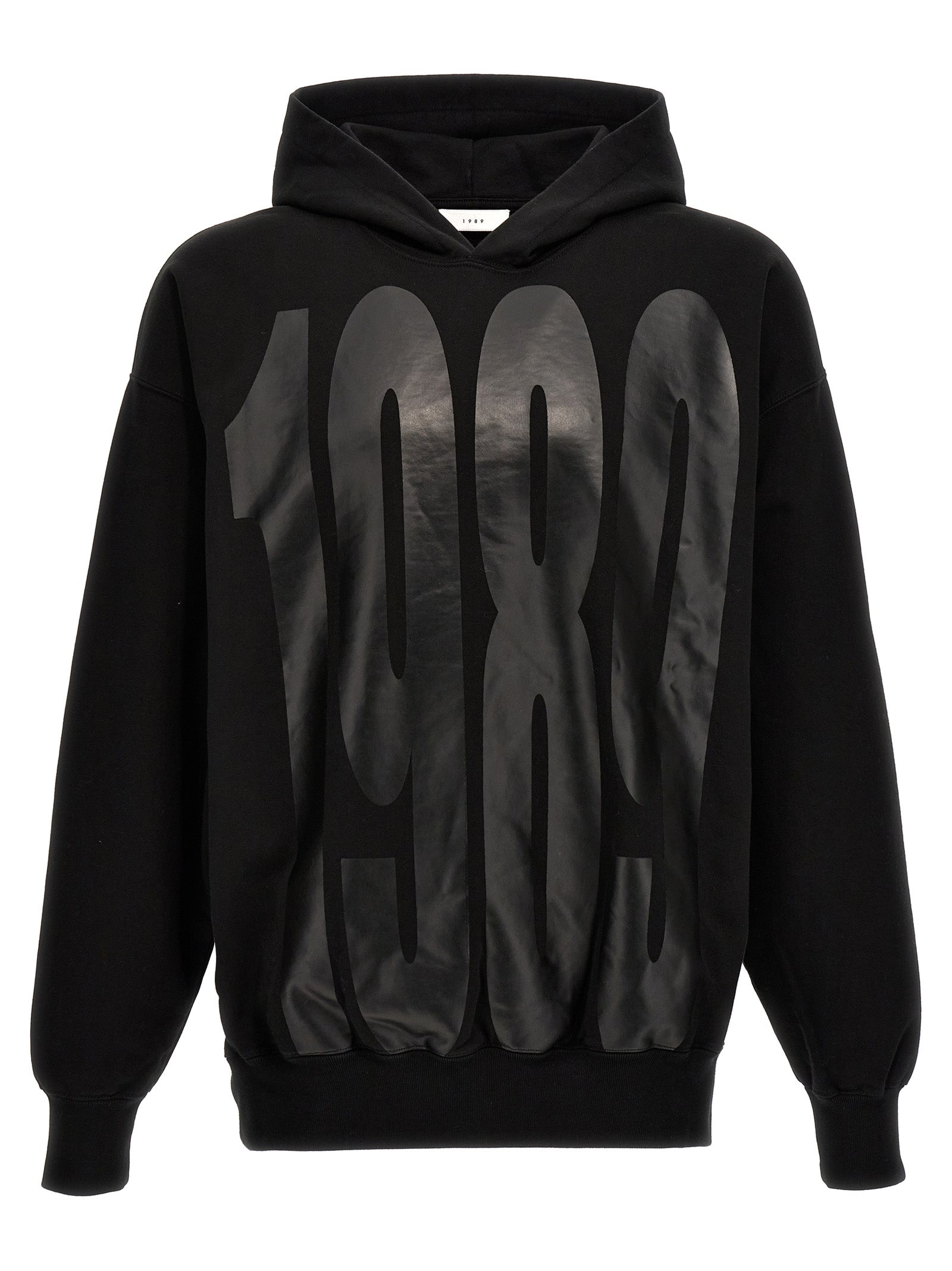 1989 Studio Faded Logo Hoodie — Black by 1989 Studio