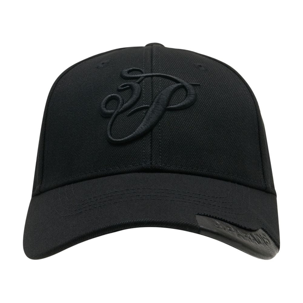 3.Paradis A-003-CO-M Wool Baseball Cap — Black by 3.Paradis