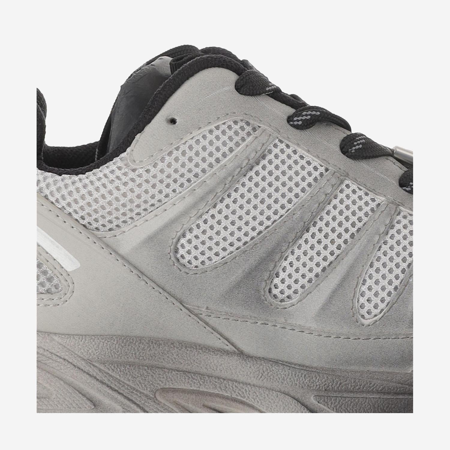 44 Label Group Mesh and Synthetic Leather Sneaker — Gray, view 4