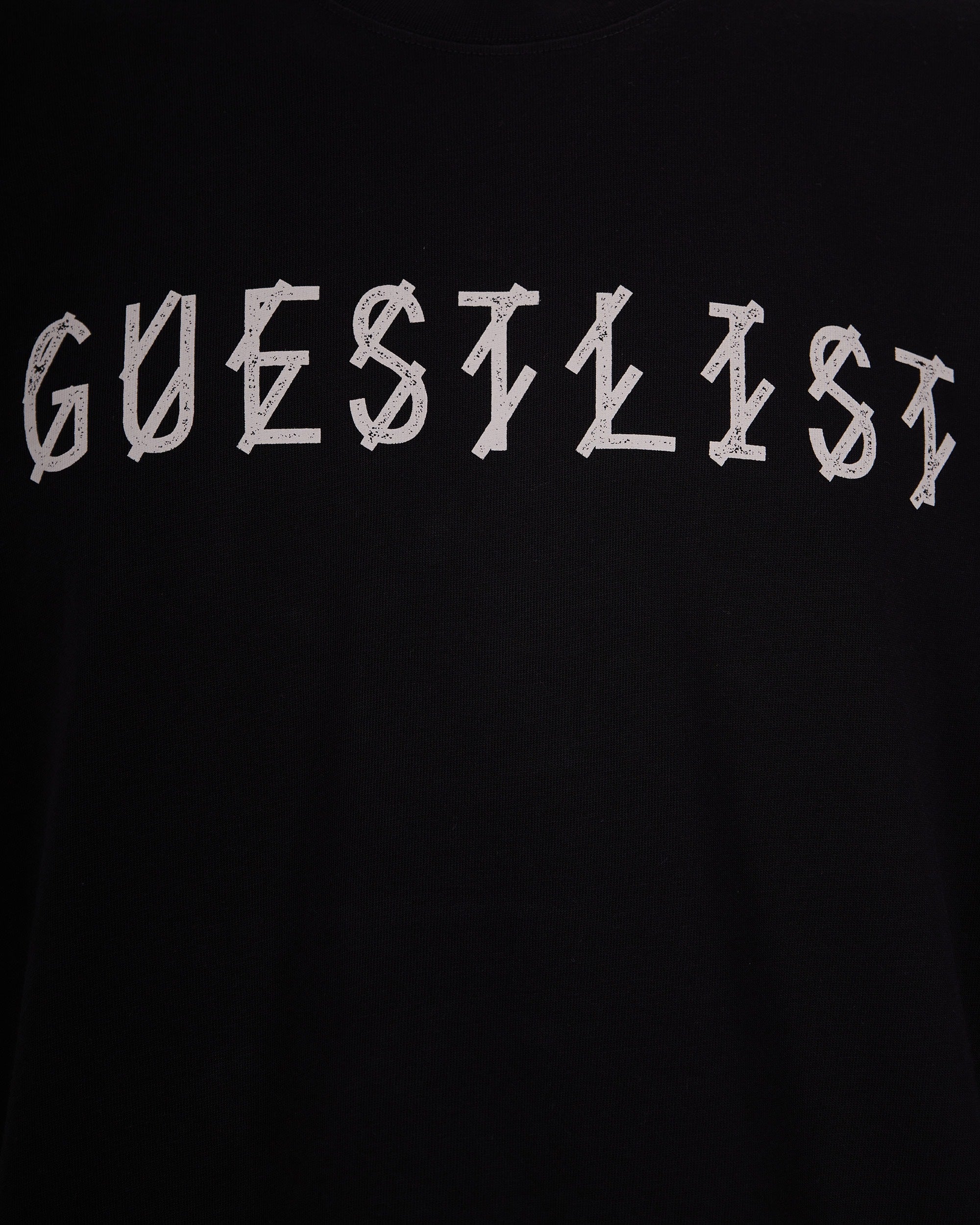 44 Label Group Logo-Printed Cotton T-Shirt — Black, view 3