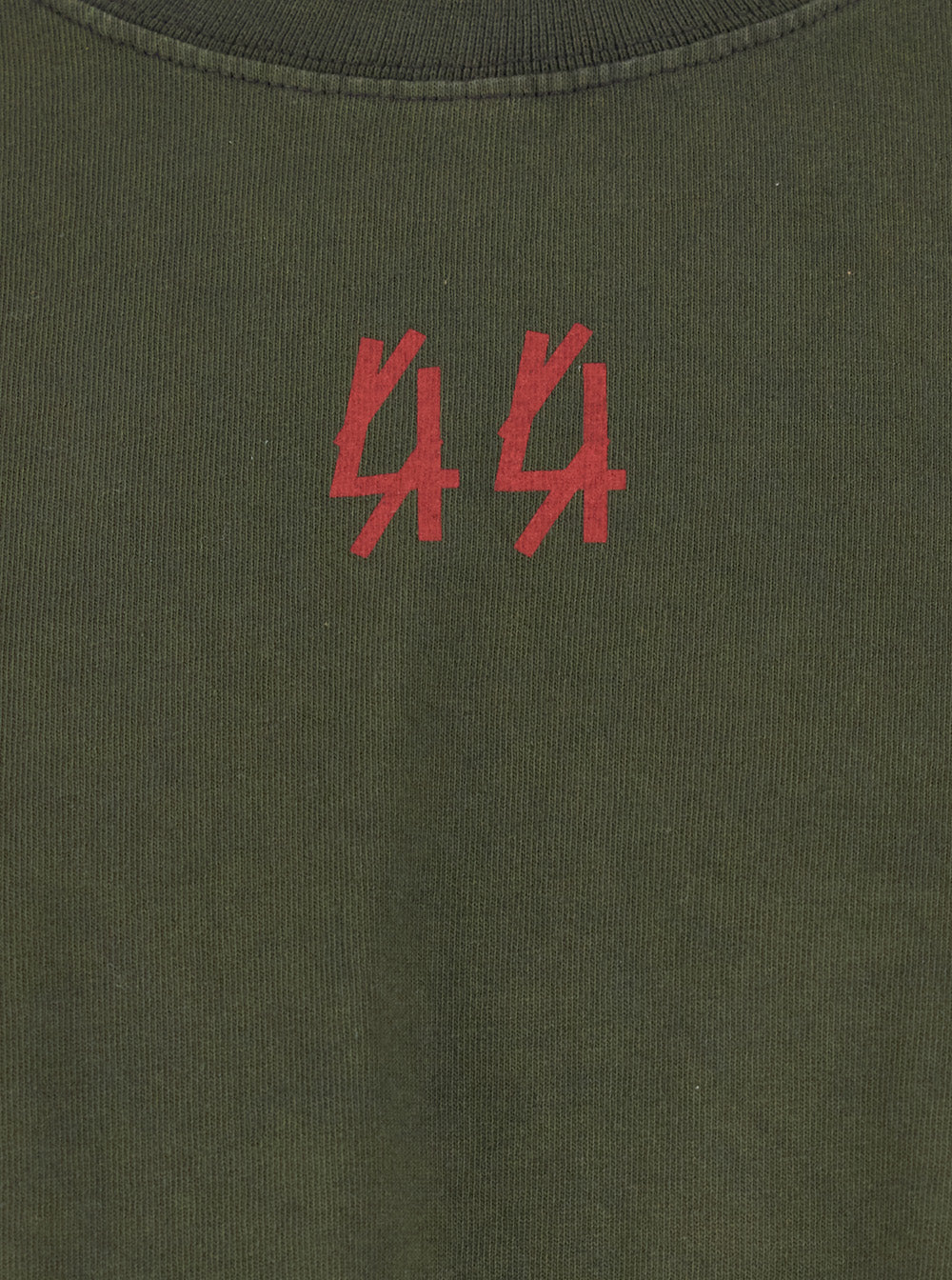44 Label Group Logo-Embroidered T-Shirt — Green, view 3