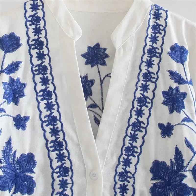 Women's beautiful Embroidered cotton jacket, view 3