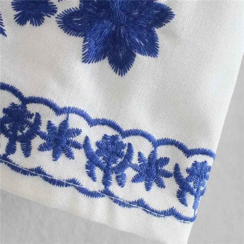 Women's beautiful Embroidered cotton jacket, view 5