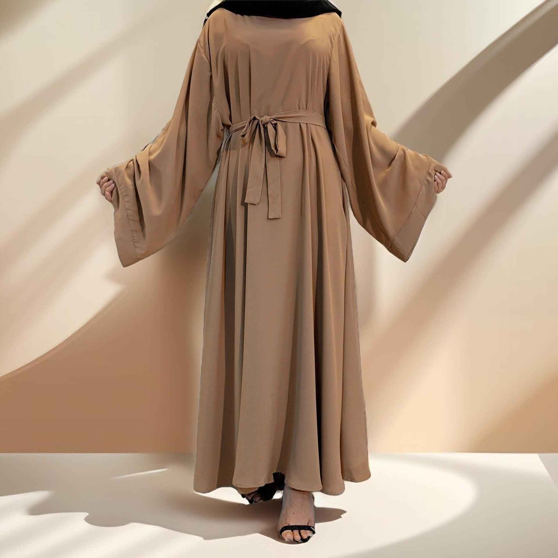 Noora: The Basic Abaya with Kimono Sleeve by Try Modest