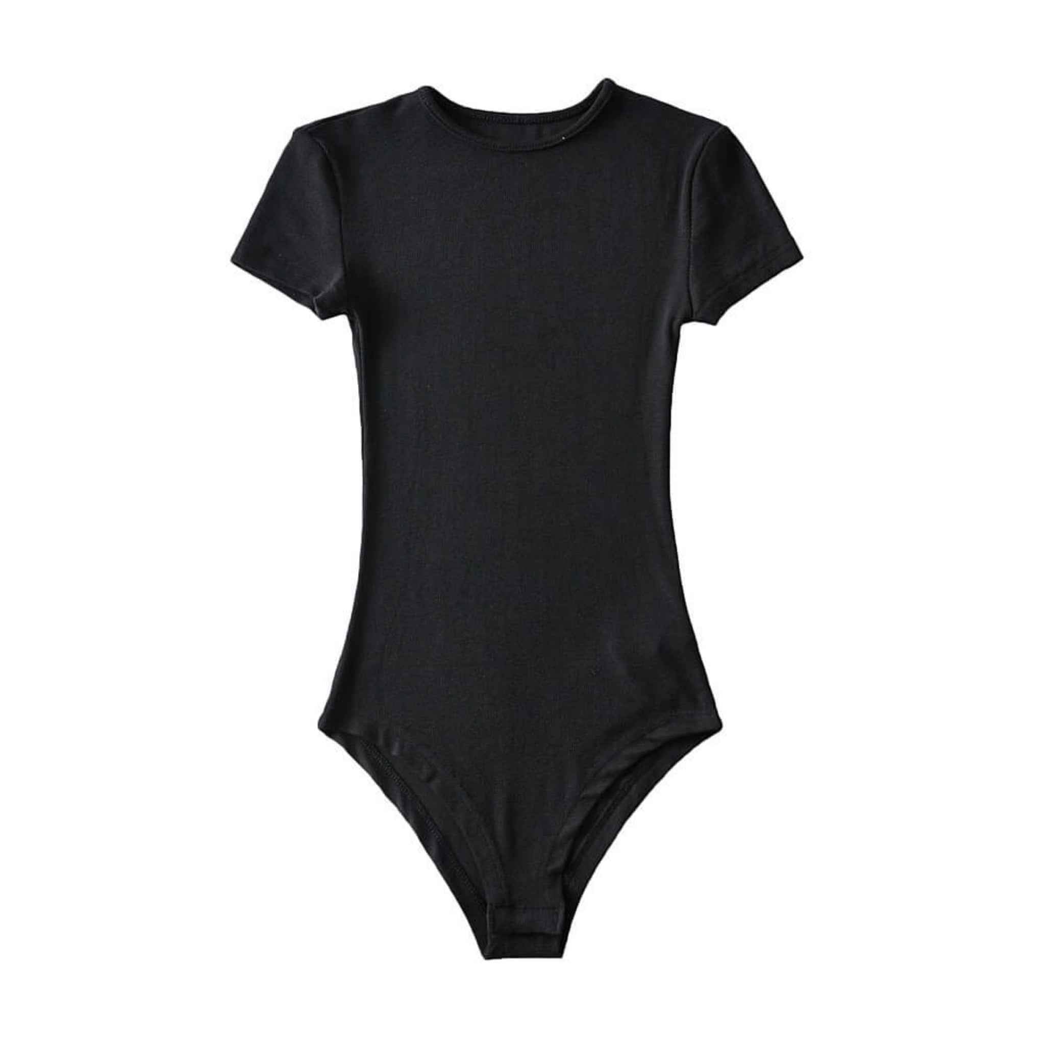 Short sleeve bodysuit- Casual romper for women by Try Modest