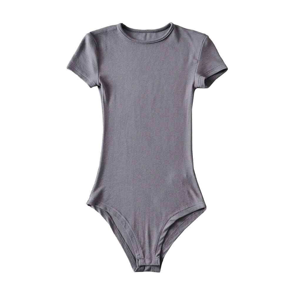 Short sleeve bodysuit- Casual romper for women, view 8