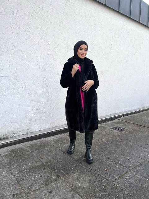 Faux Fur Coat- Winter coats for women, view 2