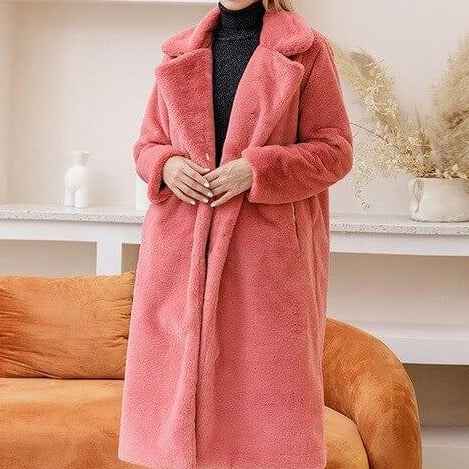 Faux Fur Coat- Winter coats for women, view 5