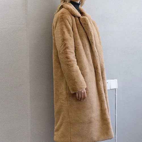 Faux Fur Coat- Winter coats for women, view 6