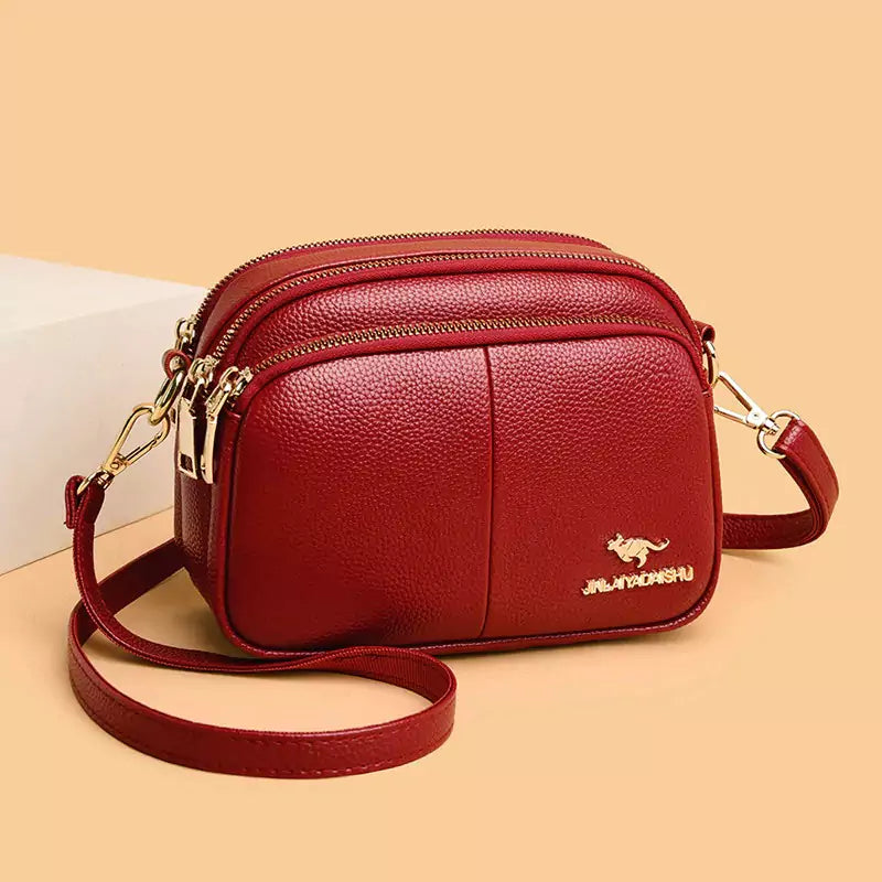 Vintage - leather shoulder bag, view 2