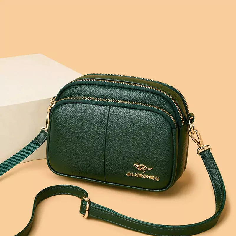 Vintage - leather shoulder bag, view 3